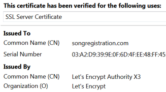 SSL Secure!